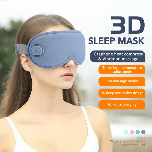 EyeComfort 3D Mask – Vibration & Heat Therapy for eyes