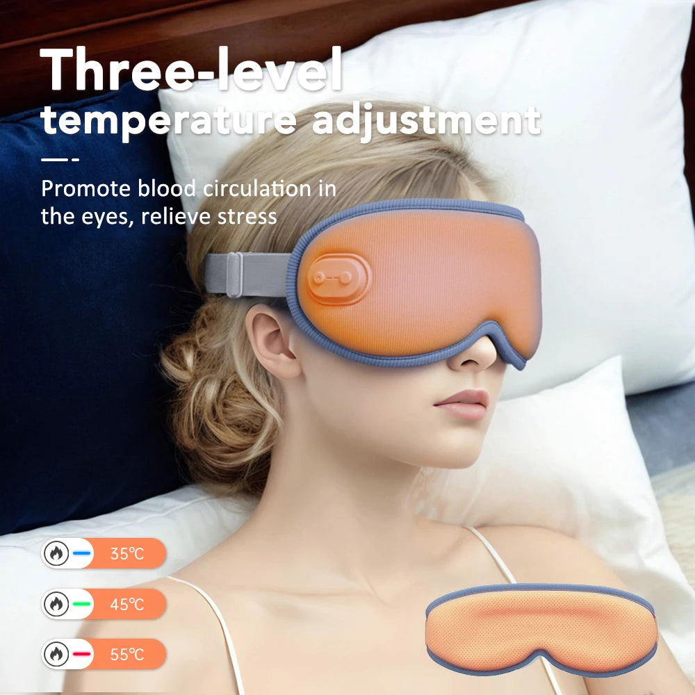 EyeComfort 3D Mask – Vibration & Heat Therapy for eyes